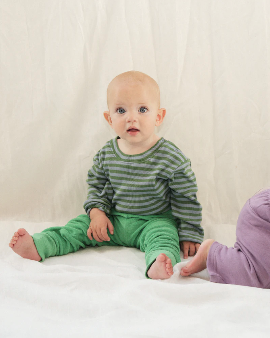 Baby Terry Legging - Green