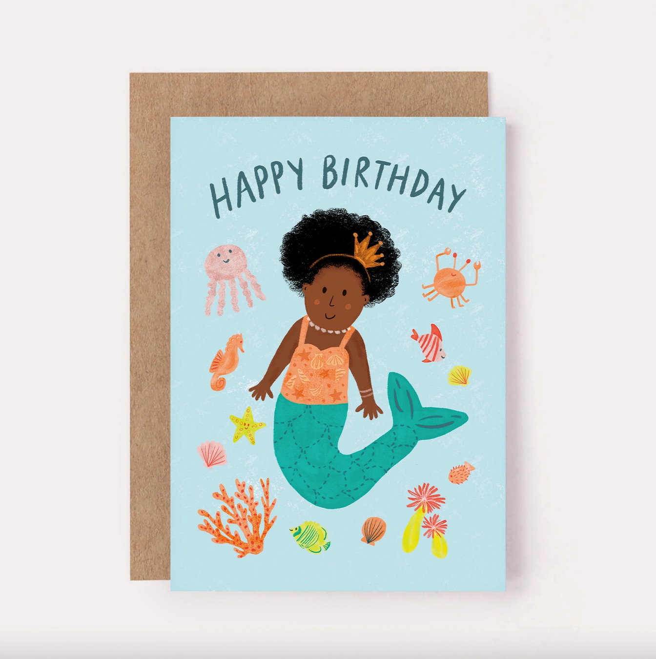 Mermaid Happy Birthday